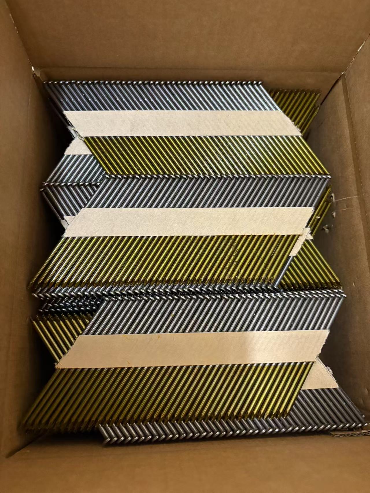 Framing Nail, 3-1/4"x.120 Gauge, Paper Strip, Smooth Shank, Bright Finish(3,000pcs)