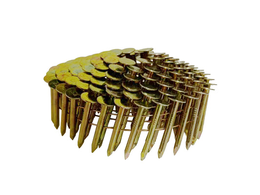 Roofing Nail, 1-1/4", 15° Coil, E.G., Smooth Shank(7,200pcs)